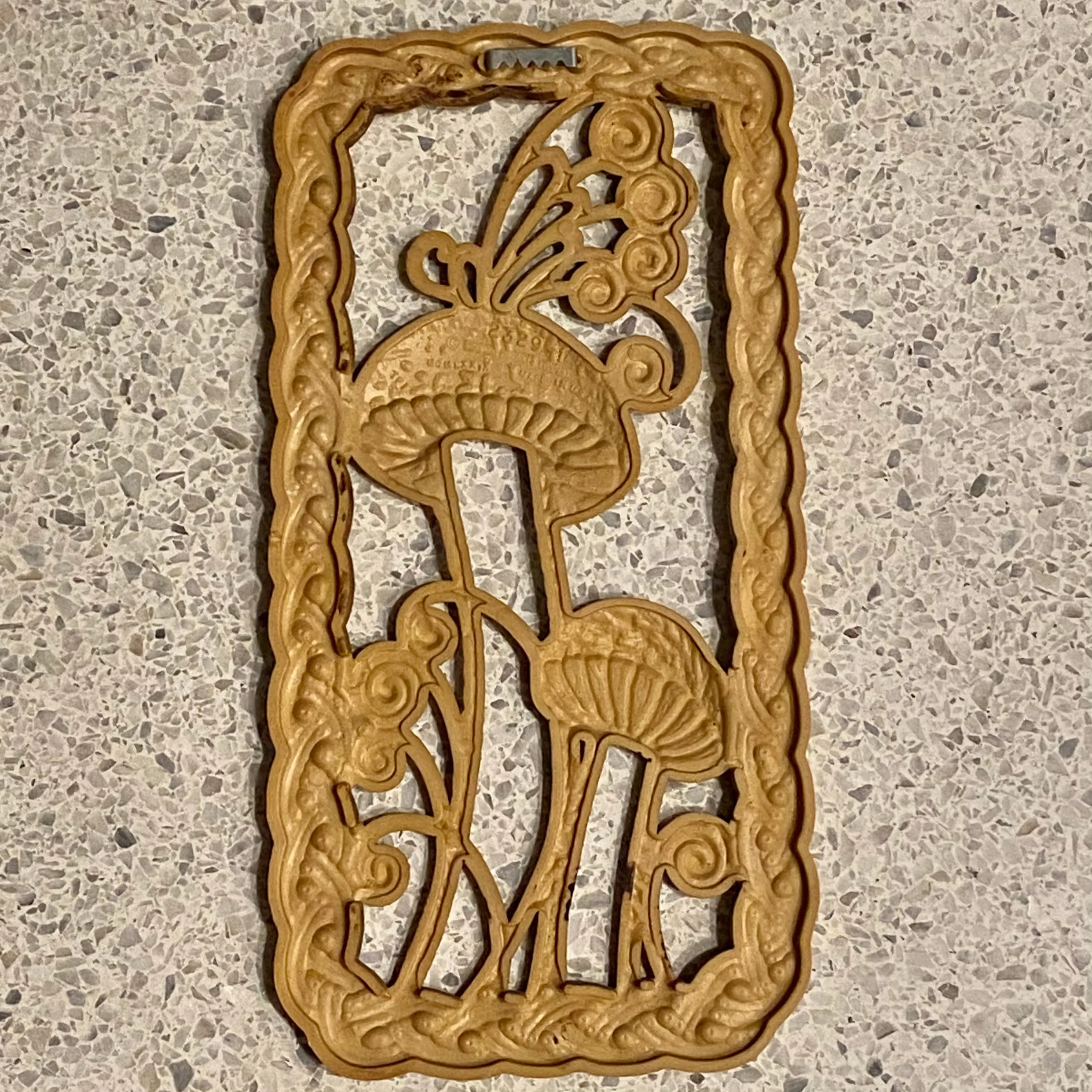 1970s Burwood Mushroom Wall Hanging
