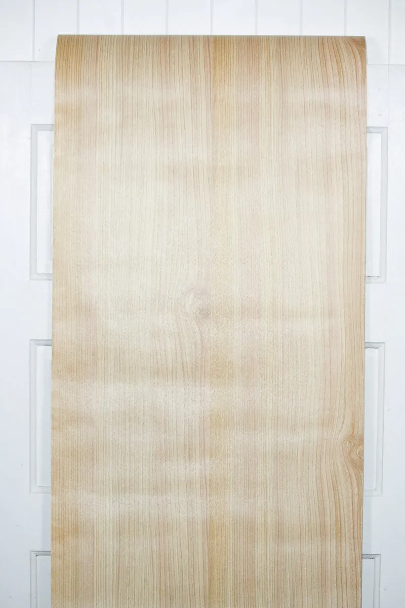 1970s Faux Wood Grain Vintage Wallpaper