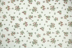 1970s Floral Vintage Wallpaper