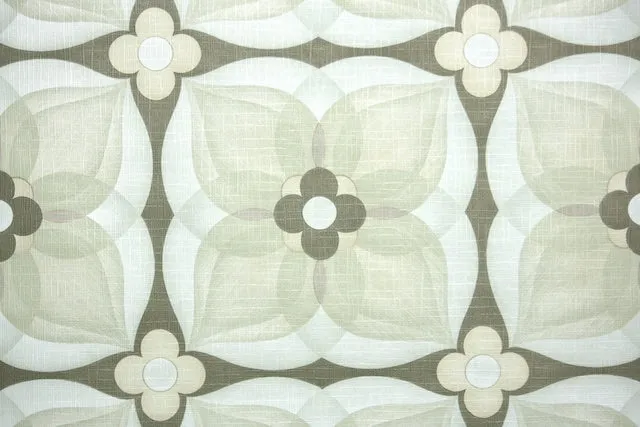1970s Geometric Vintage Wallpaper