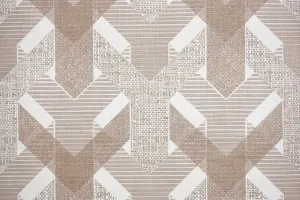 1970s Geometric Vintage Wallpaper