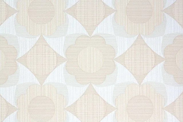 1970s Geometric Vintage Wallpaper