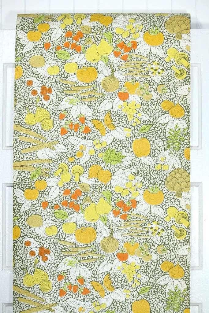 1970s Kitchen Vintage Wallpaper
