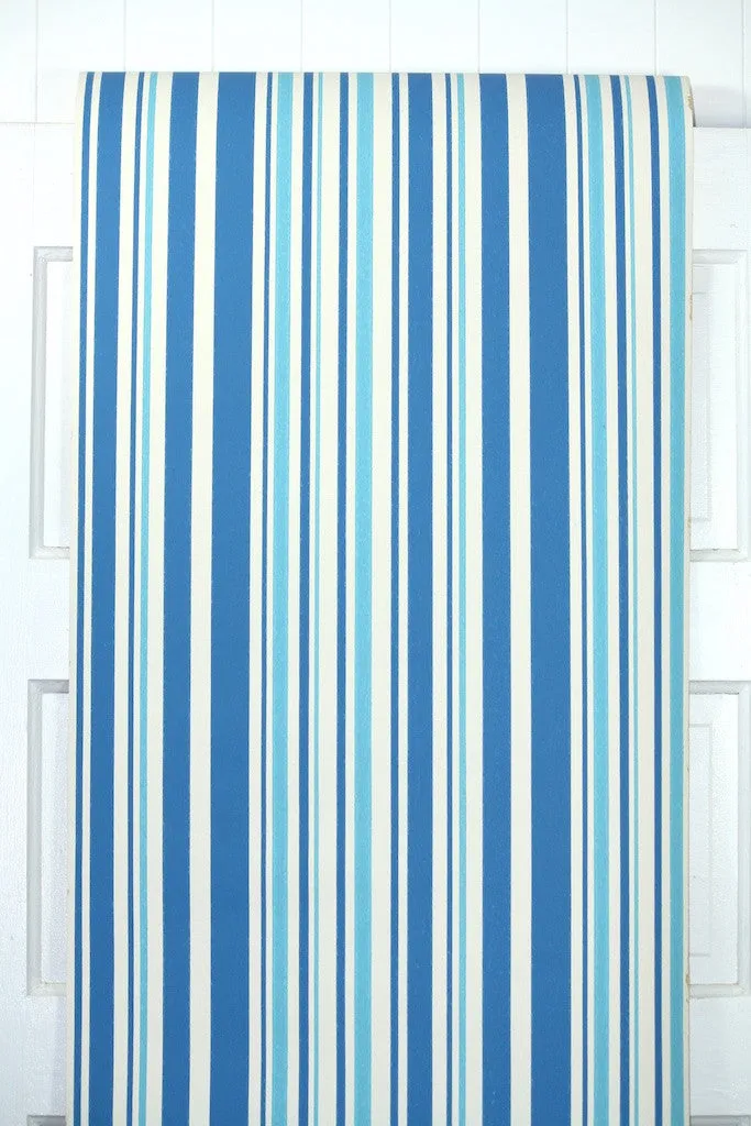 1970s Stripe Vintage Wallpaper