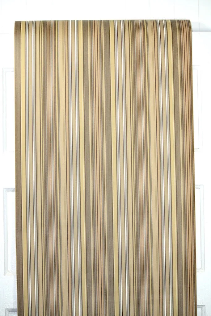 1970s Stripe Vintage Wallpaper
