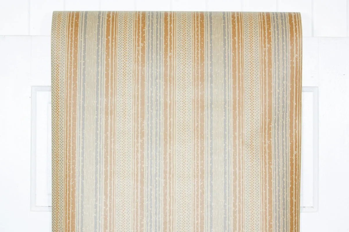 1970s Stripe Vintage Wallpaper