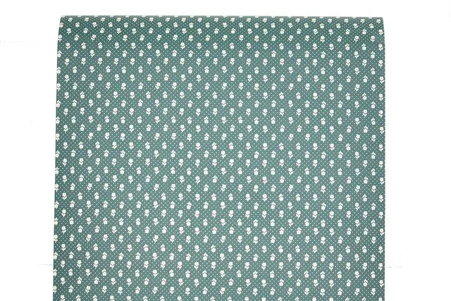 1980s Floral Vintage Wallpaper