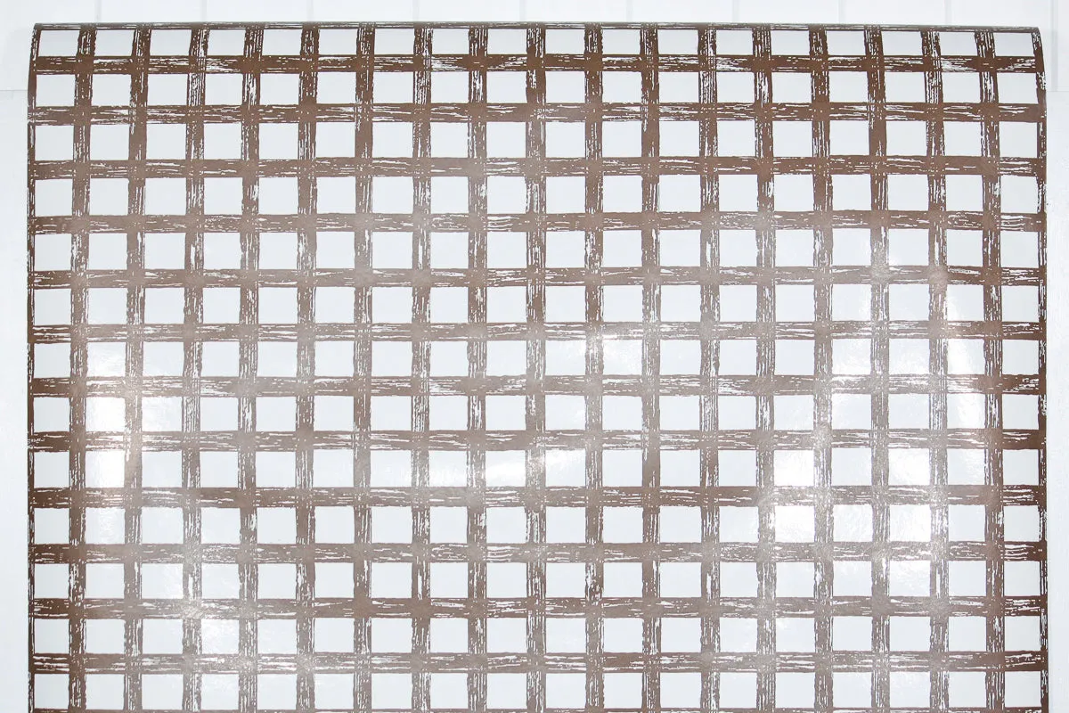1980s Plaid Vintage Wallpaper