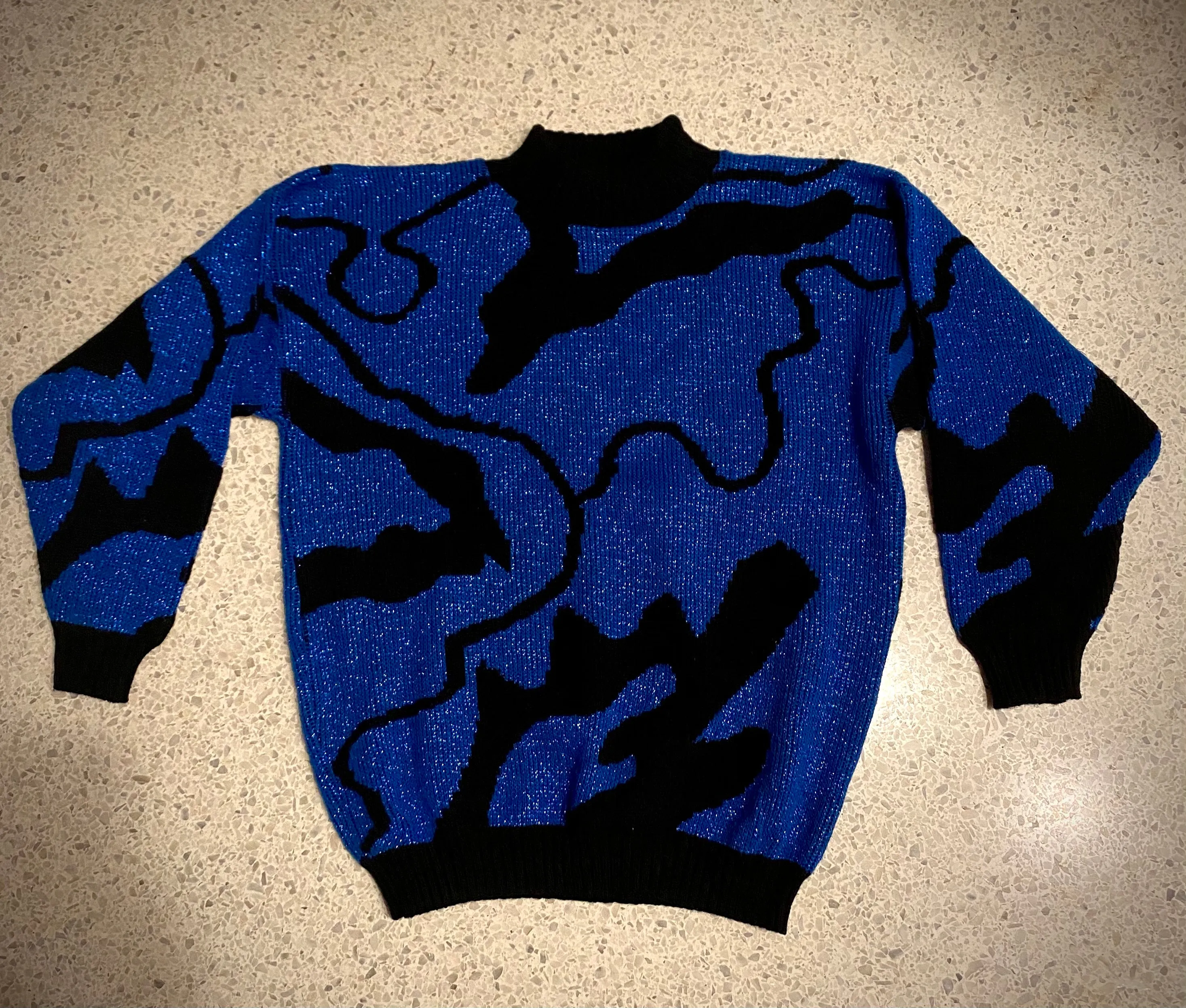 1980s Rose. Made In The USA Sweater