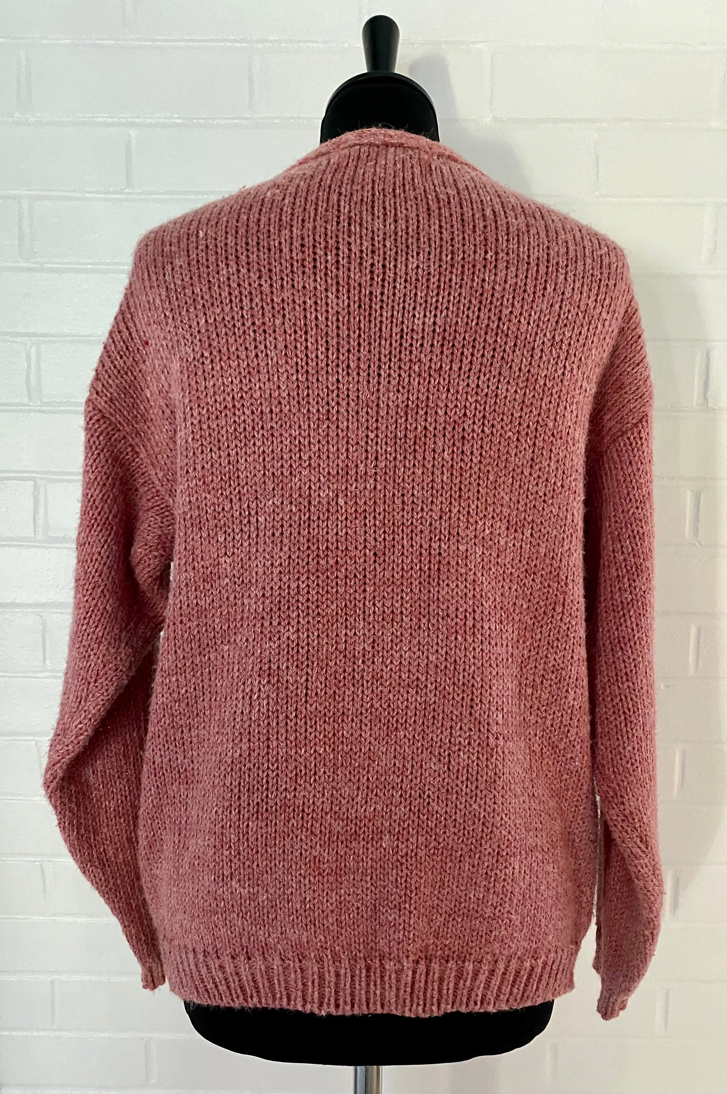 1980s Why Oaks, Hand Knitted Sweater