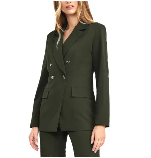 2 Pieces Double Breasted Notch Lapel Women Suit（Blazer Pants）