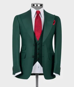 3 Piece Suit | Green