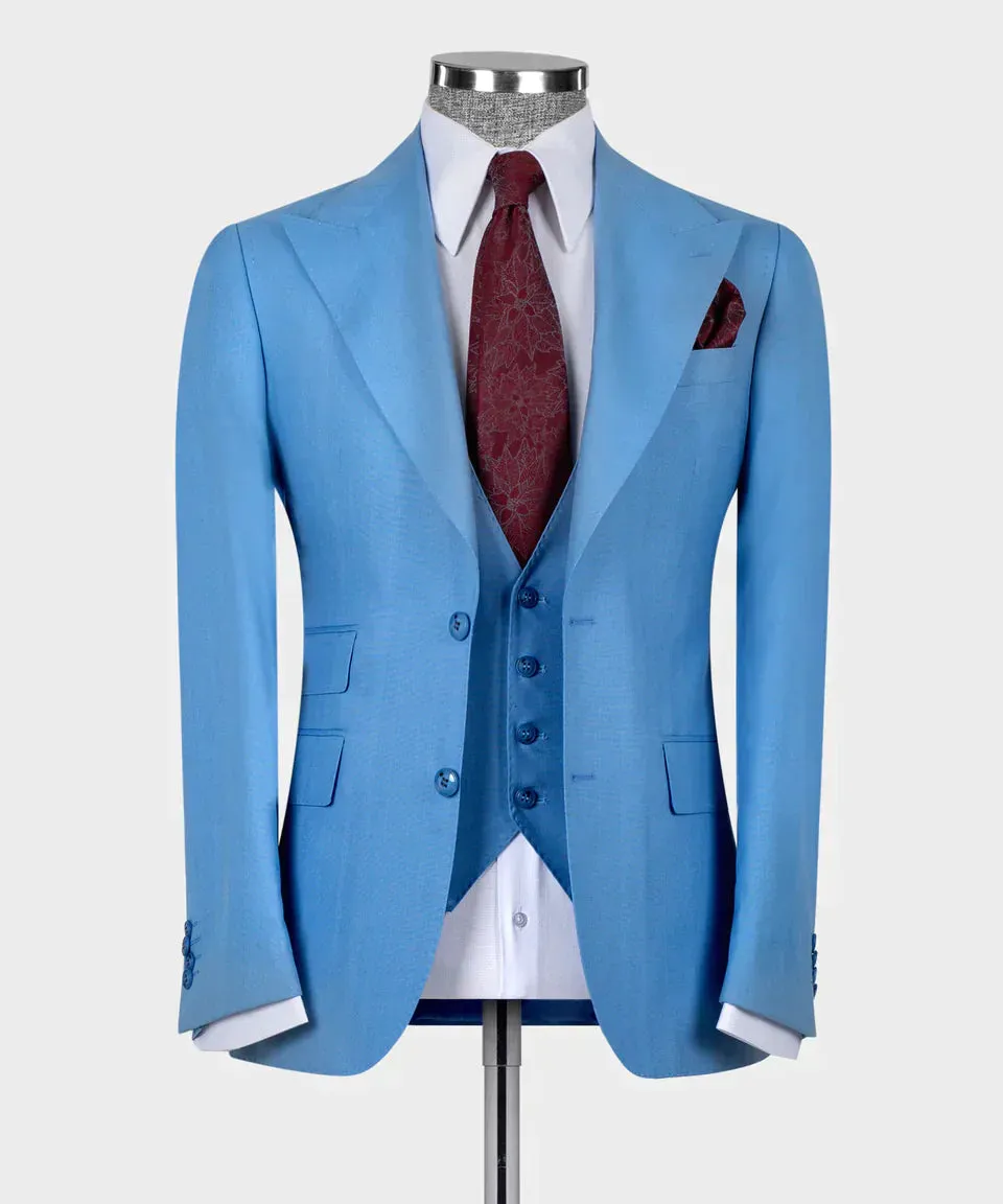3 Piece Suit | Royal Blue
