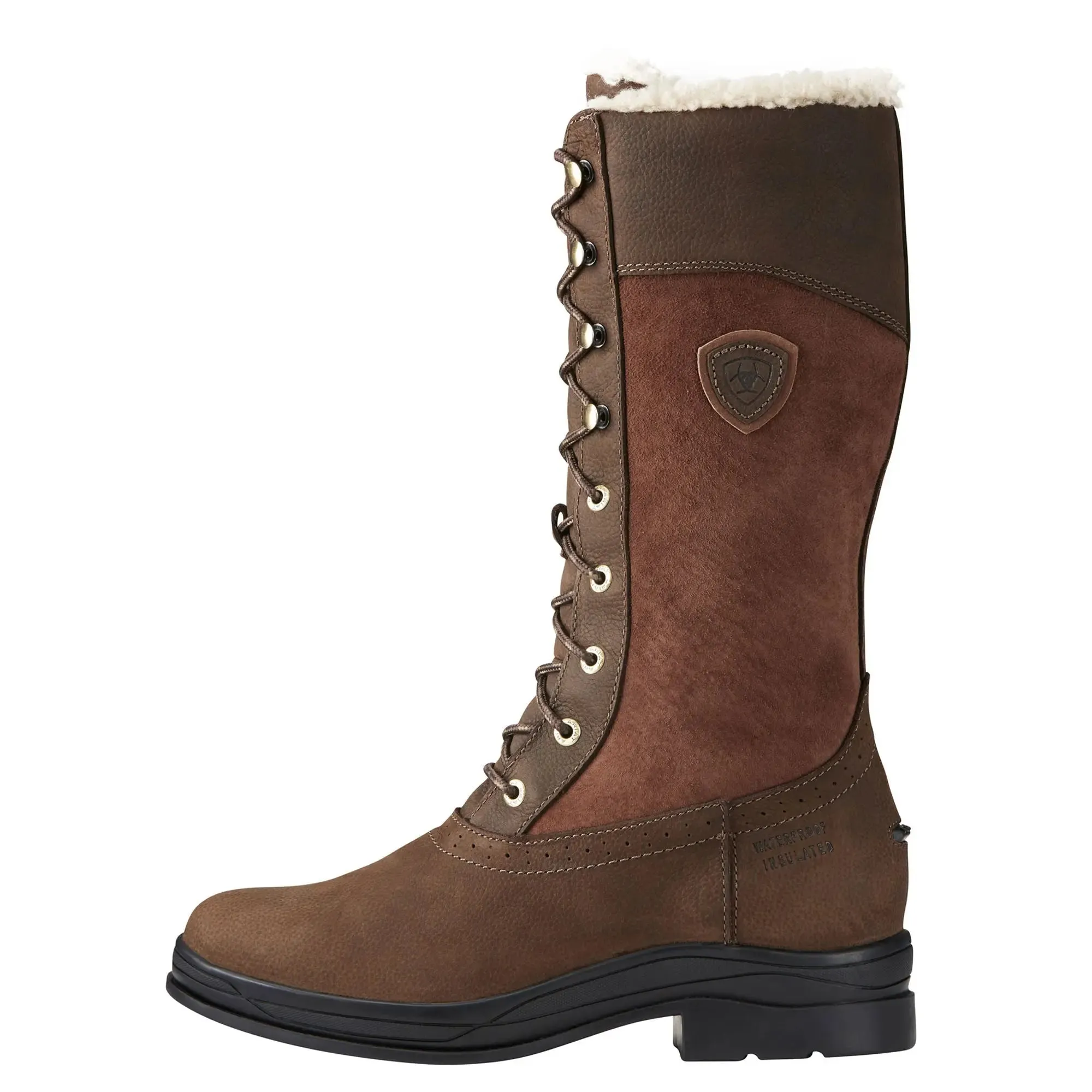 40% OFF - ARIAT Wythburn Boots - Womens Waterproof H2O Insulated - Java - Size: UK 5.5 (EU 38.5)