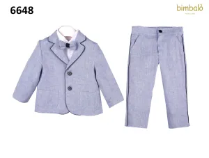 4Pc Linen Suit Set 6648
