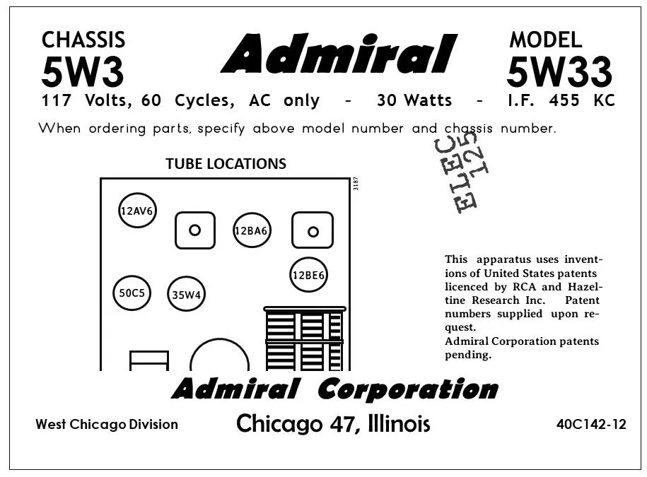 ADMIRAL-5W33
