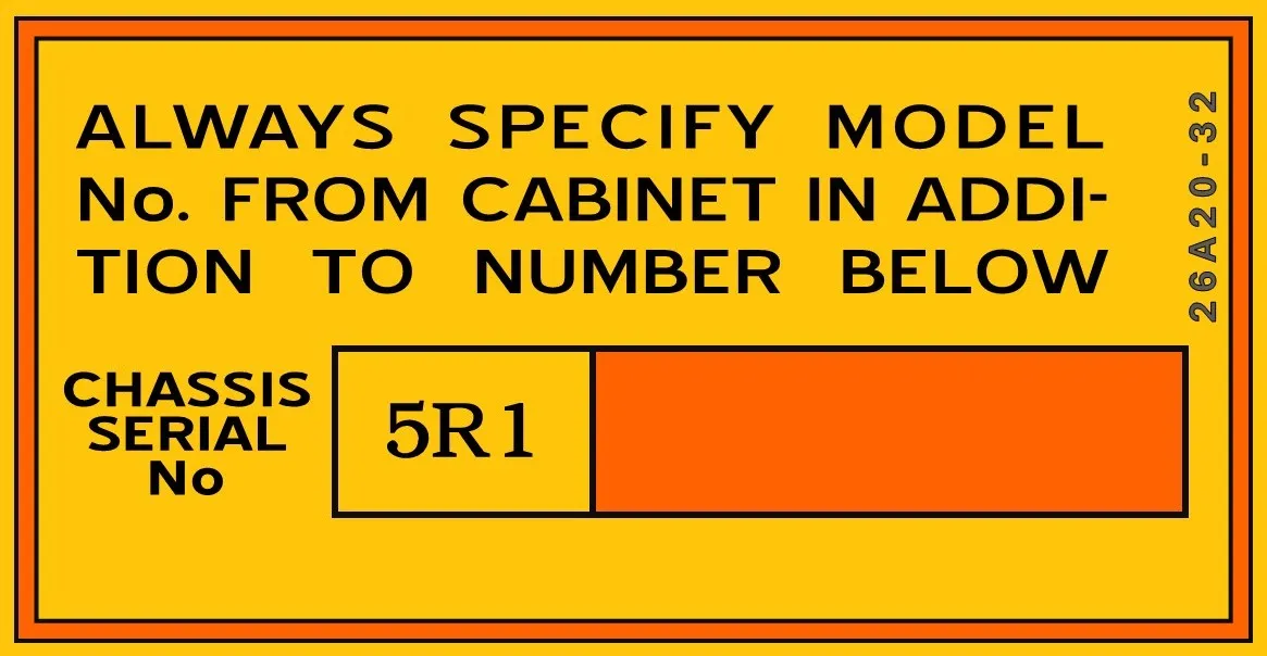 ADMIRAL-SML-5R1-CHASSIS-NO.-LABEL