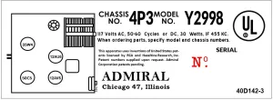 ADMIRAL-Y2998
