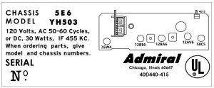 ADMIRAL-YH503