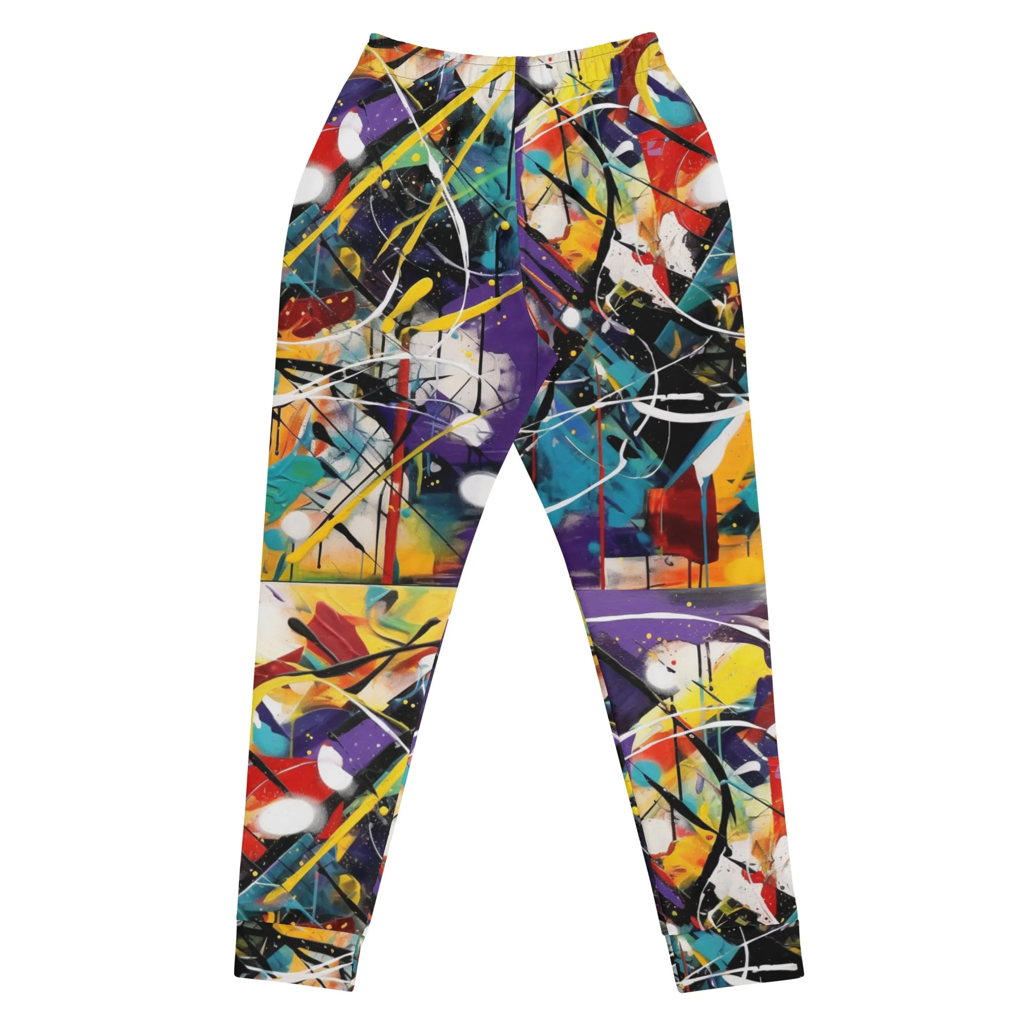 Airfros And Babyhairs Paint Splatter Joggers