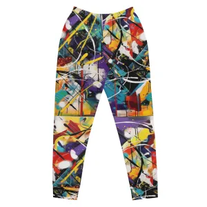 Airfros And Babyhairs Paint Splatter Joggers