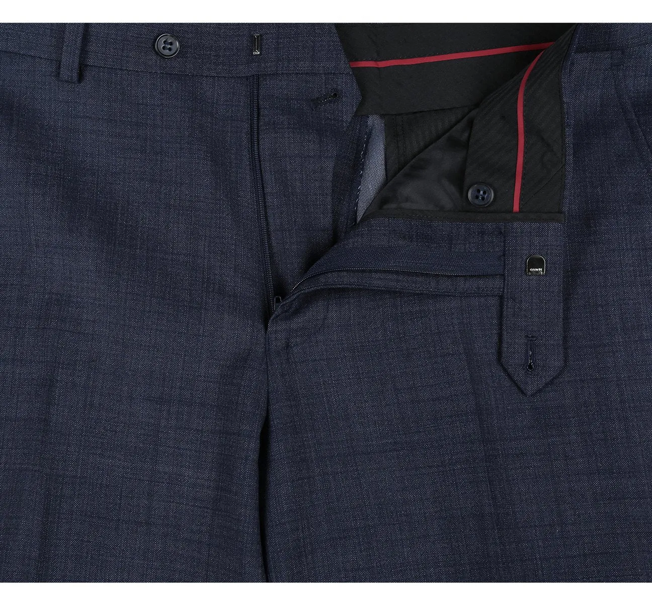 Alessandro Vitello by Renoir Navy Two Piece Classic Fit Wool Blend Suit 558-3