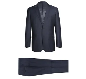 Alessandro Vitello by Renoir Navy Two Piece Classic Fit Wool Blend Suit 558-3
