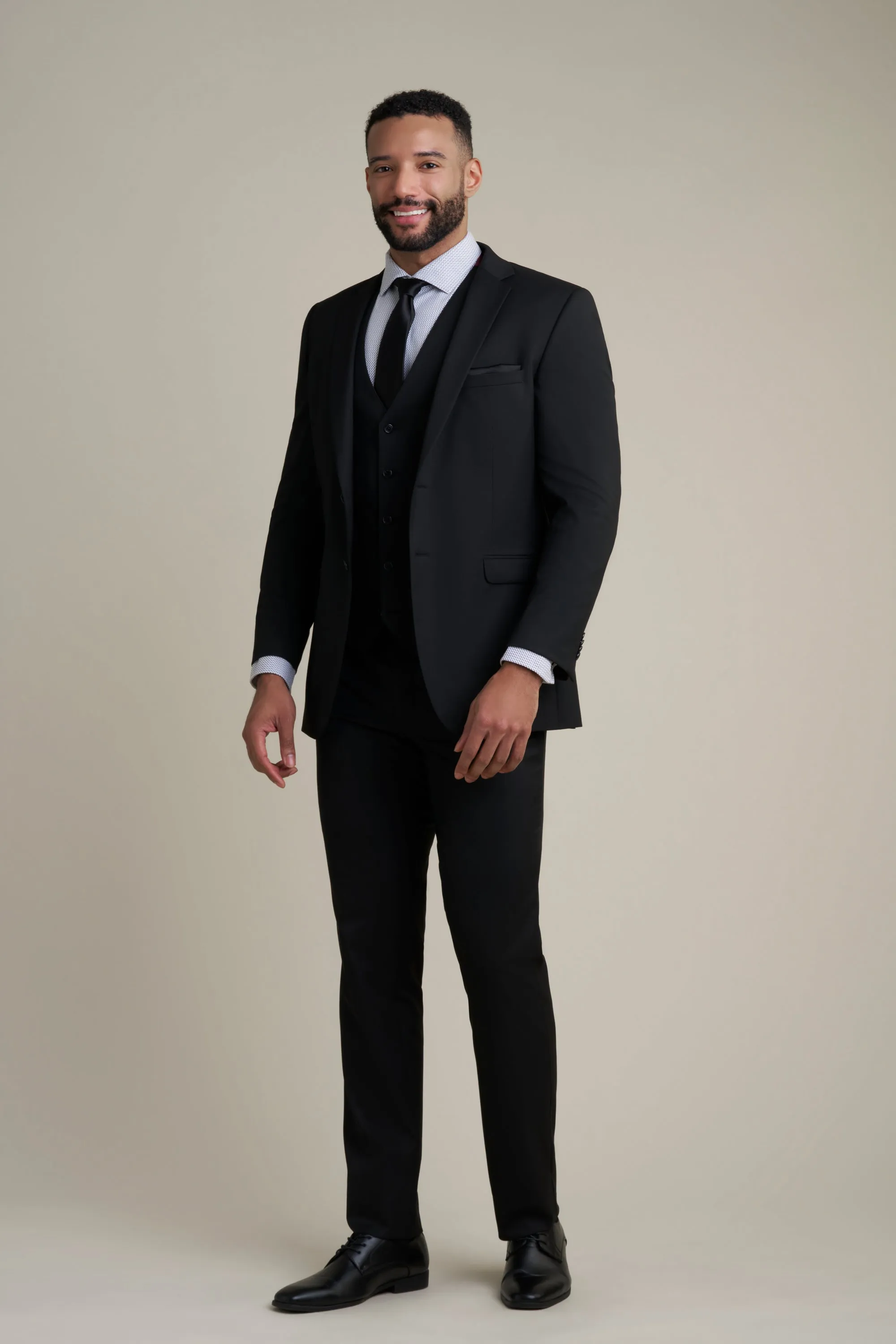 Allure Men Suit - Black
