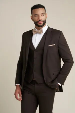 Allure Men Suit - Brown