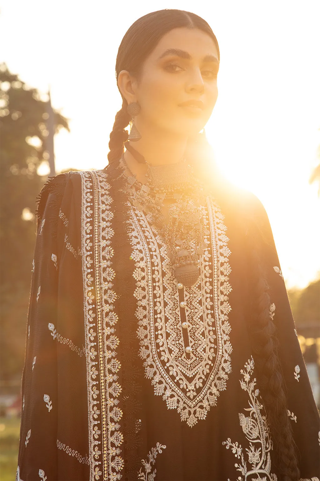 Amaya | Afrozeh Sardiyoon Ki Kahani Winter Collection 2021 | Unstitched Embroidered Khaddar Linen Suits