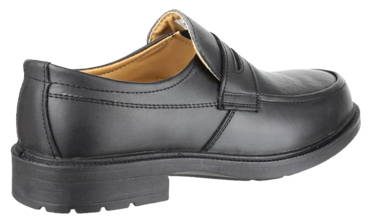 Amblers FS46 Mocc Toe Mens Leather Smart Safety Shoes