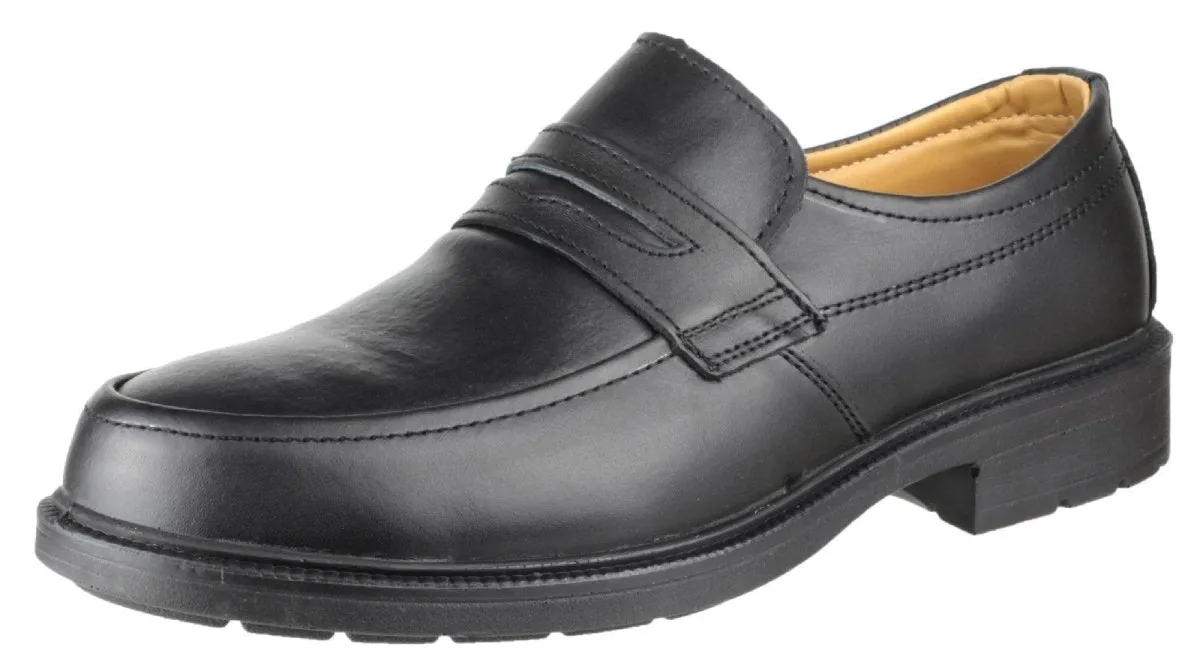 Amblers FS46 Mocc Toe Mens Leather Smart Safety Shoes