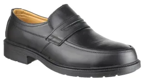Amblers FS46 Mocc Toe Mens Leather Smart Safety Shoes