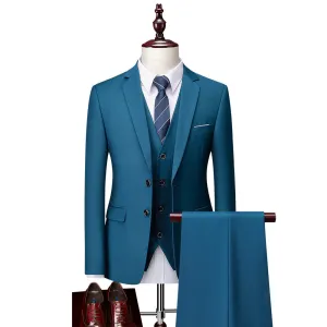 Andrew | Men's Business / Wedding Suit | Lake Blue