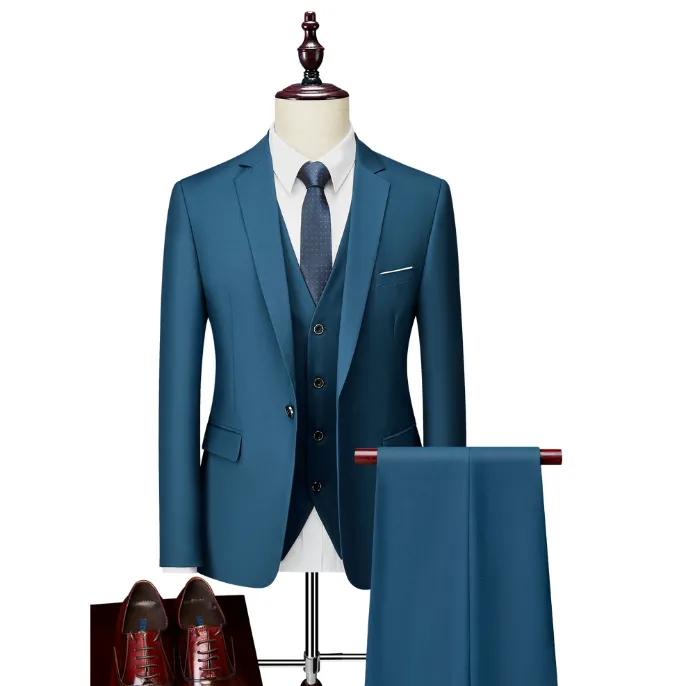 Andrew | Men's Business / Wedding Suit | Lake Blue
