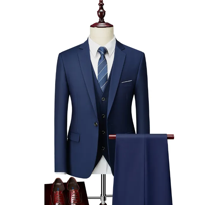 Andrew | Men's Business / Wedding Suit | Navy Blue