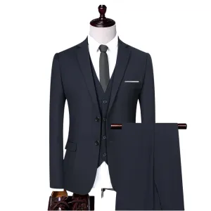 Andrew | Men's Business / Wedding Suit | Navy