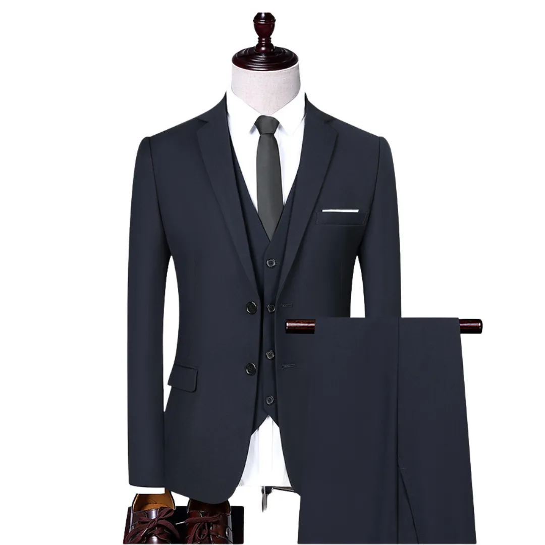 Andrew | Men's Business / Wedding Suit | Navy