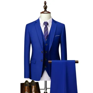 Andrew | Men's Business / Wedding Suit | Royal Blue