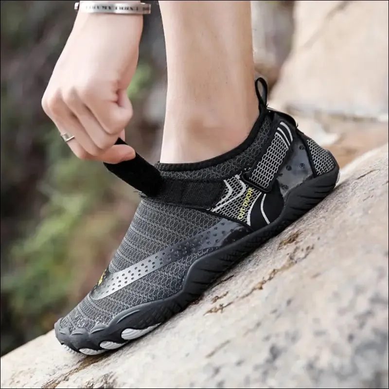 Aqua swimming shoes quick dry for men women wading upstream anti slip water sneakers