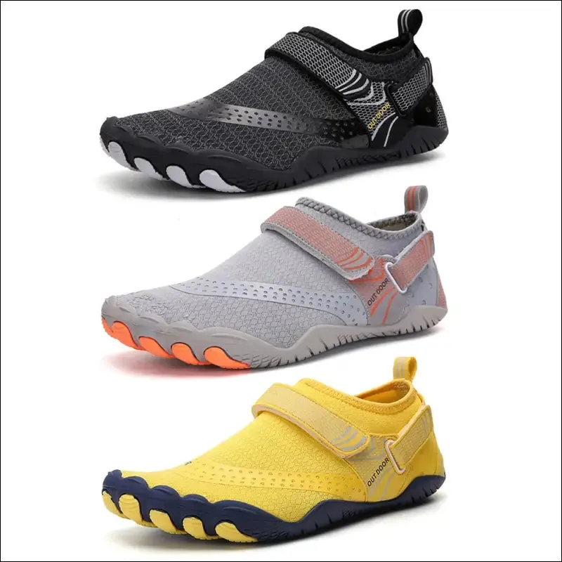 Aqua swimming shoes quick dry for men women wading upstream anti slip water sneakers