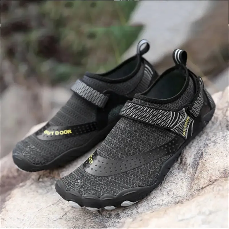 Aqua swimming shoes quick dry for men women wading upstream anti slip water sneakers