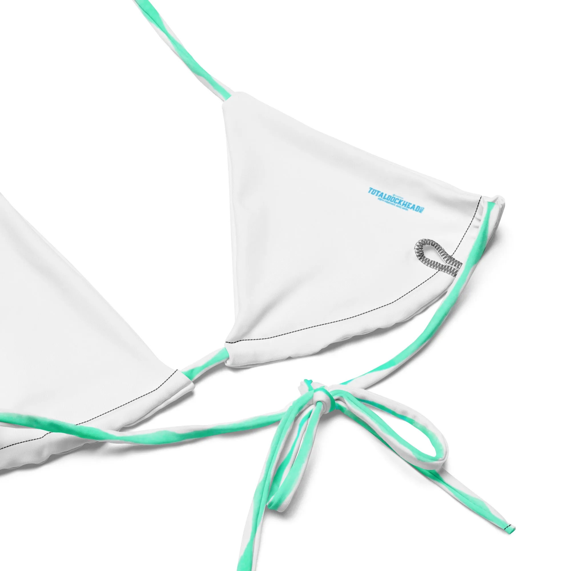Aqua Waves Recycled String Bikini