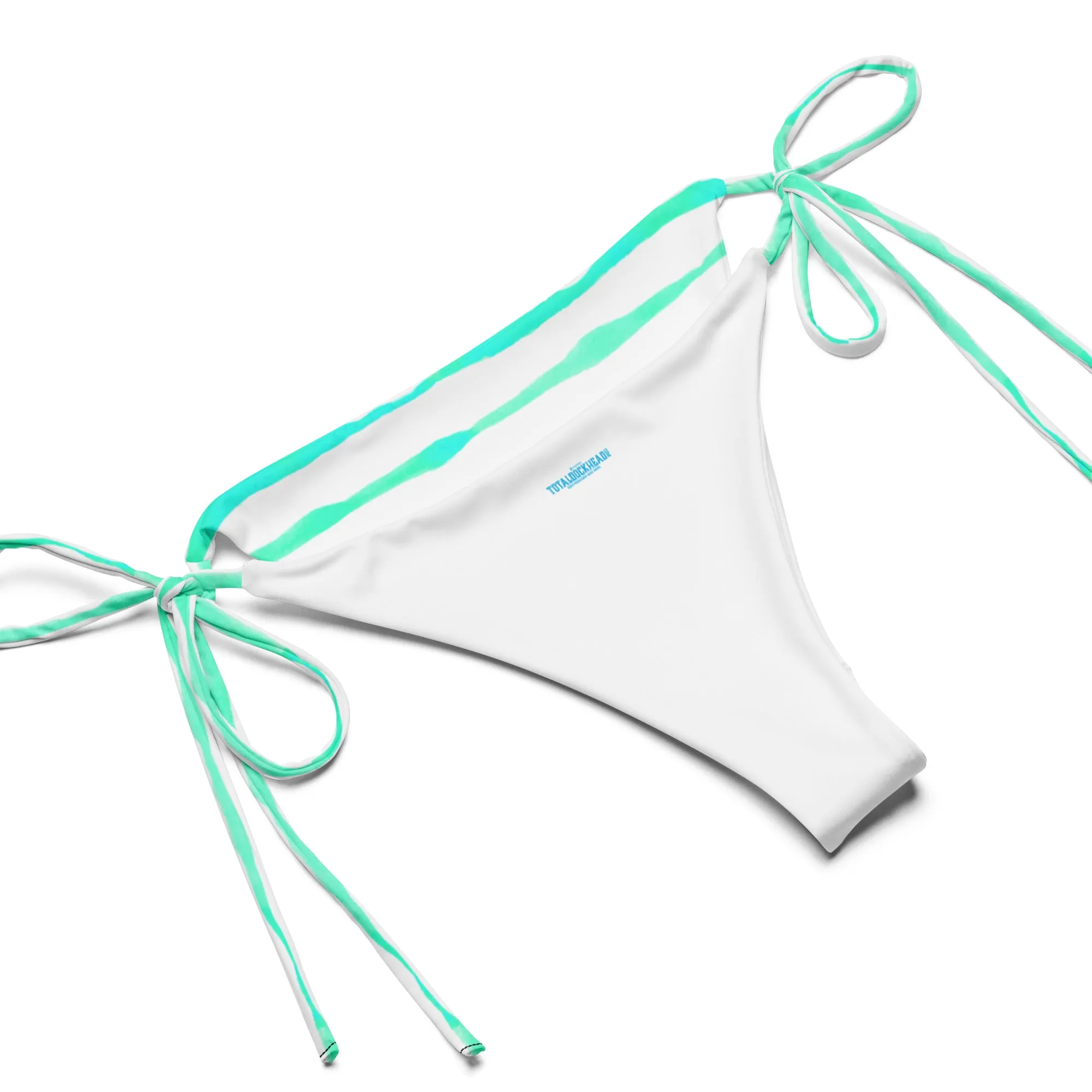 Aqua Waves Recycled String Bikini