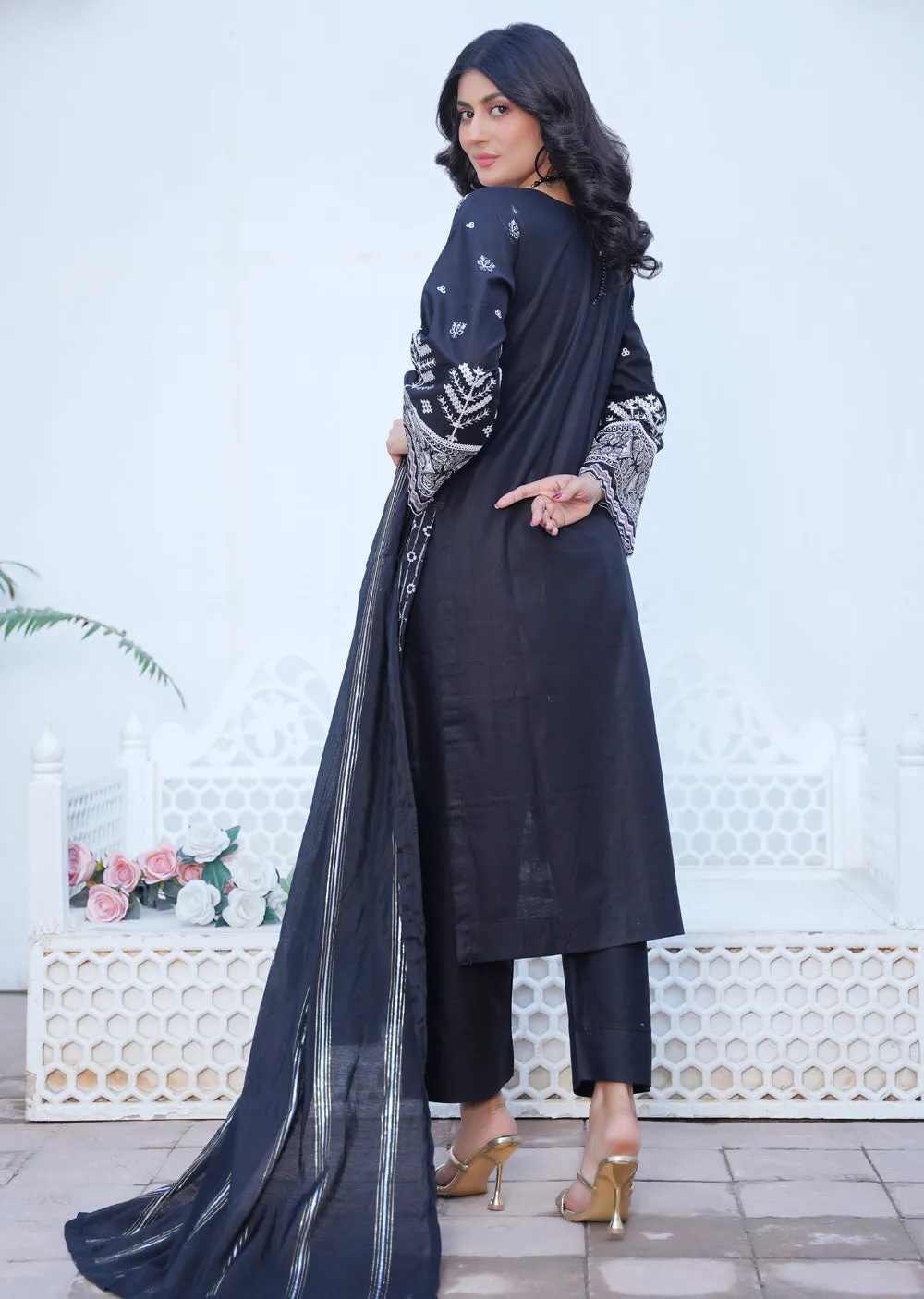 ATR-1104 - Readymade - Sehrish B Lux Cotton