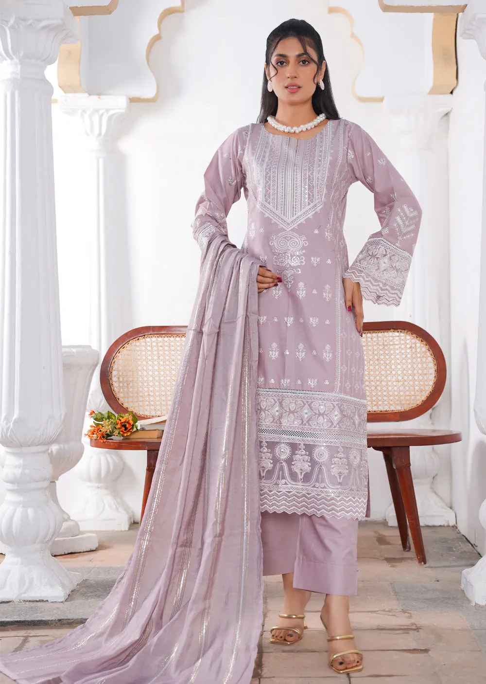 ATR-1104 - Readymade - Sehrish B Lux Cotton