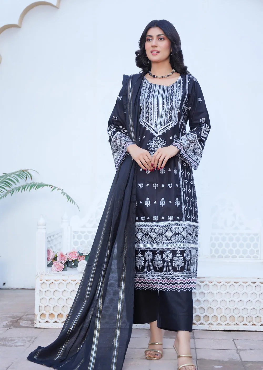 ATR-1104 - Readymade - Sehrish B Lux Cotton