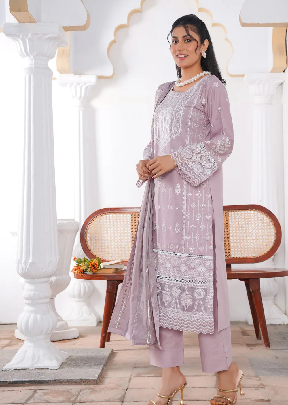 ATR-1104 - Readymade - Sehrish B Lux Cotton