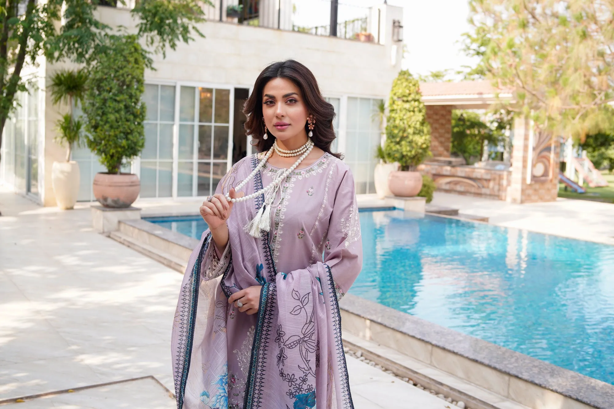 ATR-1146- Lilac - Sehrish B Lux Cotton