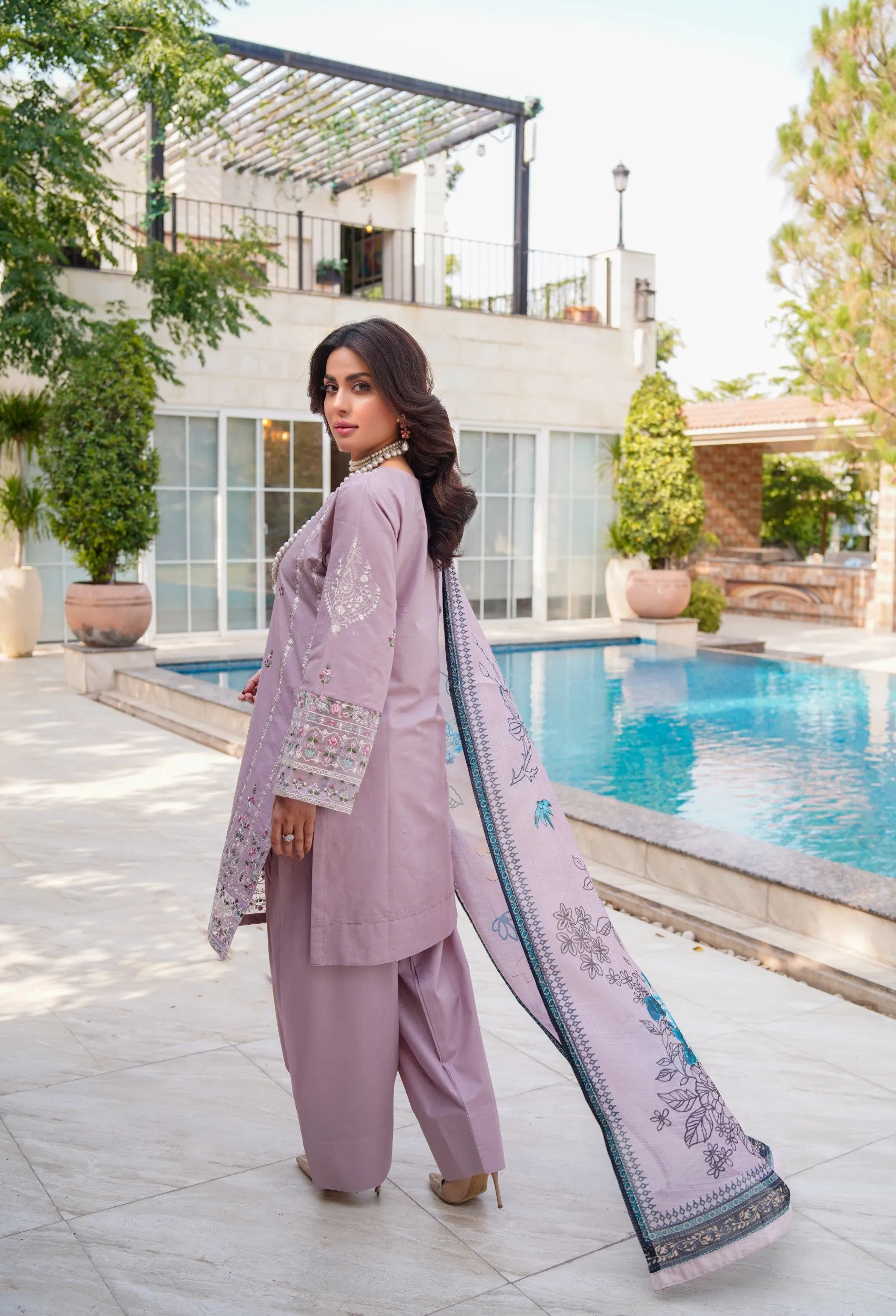 ATR-1146- Lilac - Sehrish B Lux Cotton